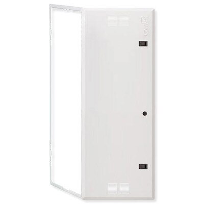 Leviton Structured Media Center Premium Hinged Vented Cover, 42 In.